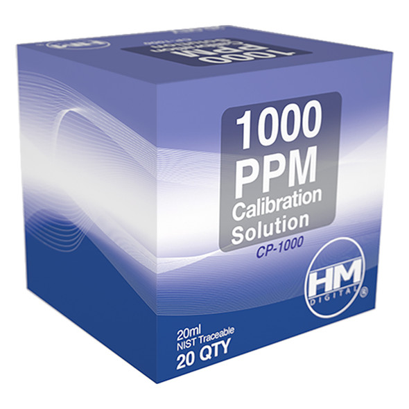 HM Digital TDS 1000 ppm calibration solution - 20 packets
