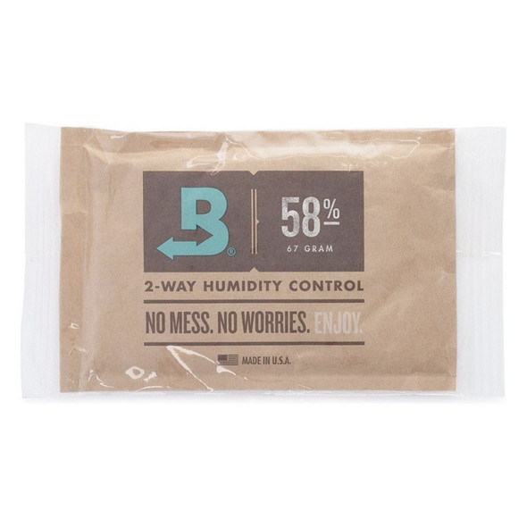 Boveda 2-Way Humidity Control Pack 58% 67g Individually