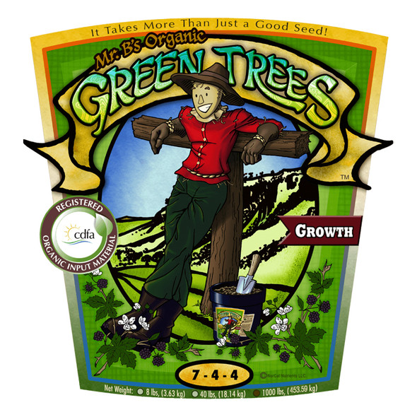 Mr. B's Green Trees Organic Growth 1000lbs