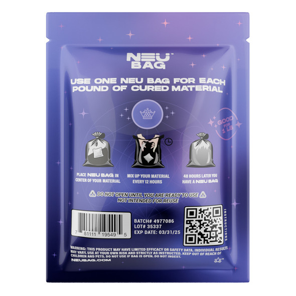 NEU Bag Terpene Enrichment Pack PURPLE (SAMPLE)