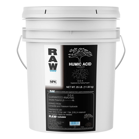 NPK RAW Humic Acid 25lbs