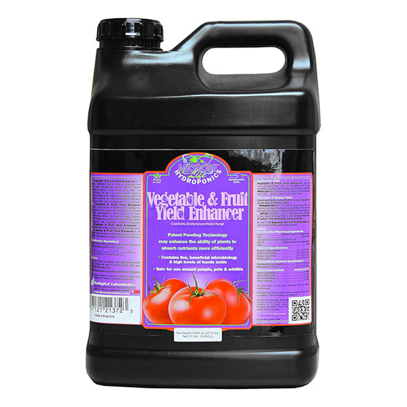 Microbe Life Hydroponics Vegetable & Fruit Yield Enhancer 2.5 Gallon