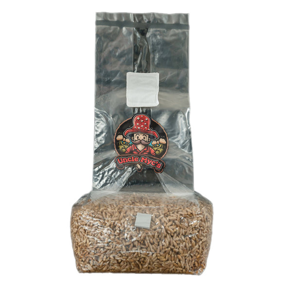 Uncle Myc's Rye Berry Grain 100% Sterilized Mushroom Spawn