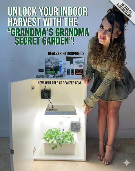 Grandma's Secret Garden 8.0 - 12 Plant Smart LED Grow Box