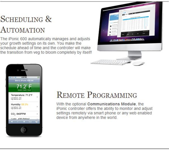 Dealzer iPonic 600 Grow Room Controller