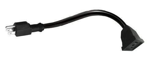 Dealzer Ground Reflector to 120V Power Adapter