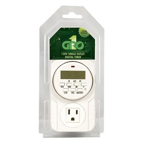 Dealzer 120V Single Outlet Digital Timer