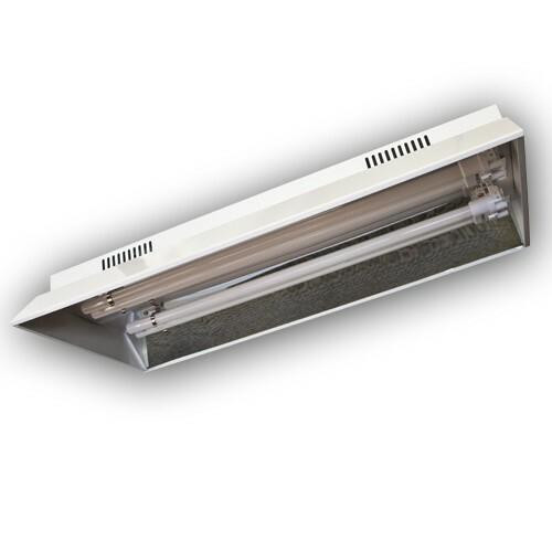 Dealzer Dual Lamp T5 Fluorescent Grow Light