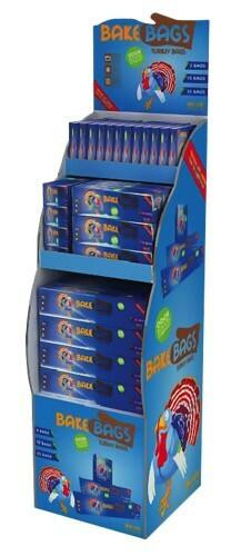 Dealzer Bake Bags POS Display stocked