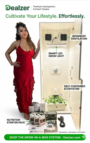 Growzilla 7.0 - 12 Plant Smart LED Hydroponics Grow Box