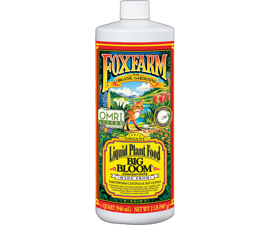 FoxFarm Big Bloom Liquid Concentrate, 1 qt FX14002
