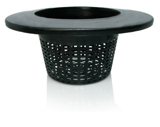 Hydrofarm 6 Wide Lip Bucket Basket Lid, case of 25 HG6RDBK