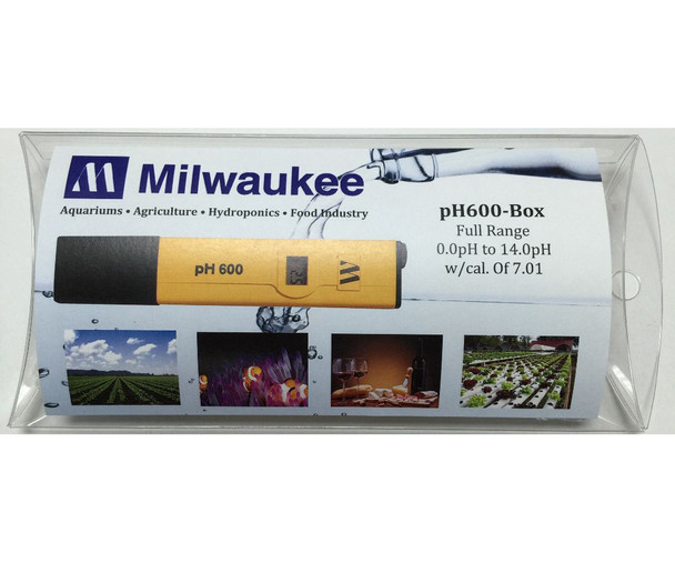 Milwaukee Instruments PH Tester w/1 Point Manual Cal MIPH600BX