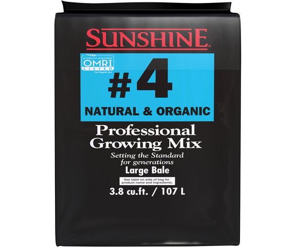 SunGro Horticulture Sunshine Natural and Organic Aggregate 3.8cf bale SUGRMIX4NO