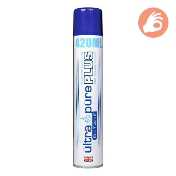 Ultra Pure Butane 420ml Case 72 cans
