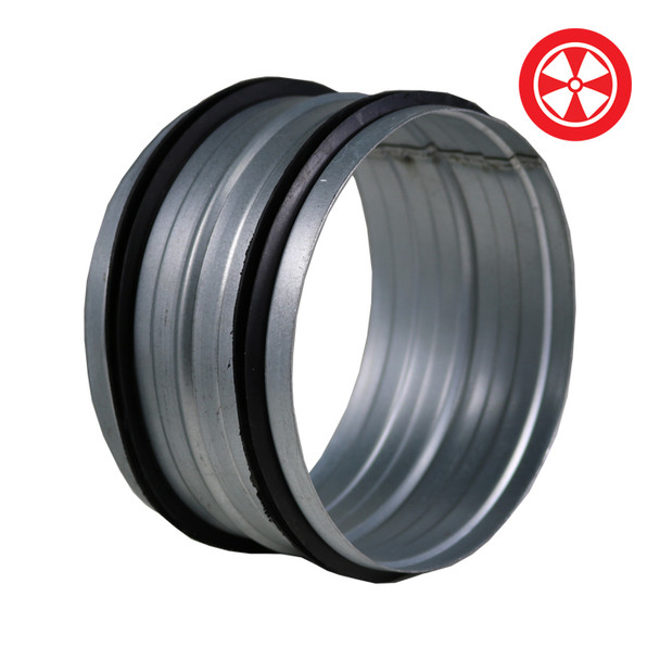 6 Straight Duct Connector