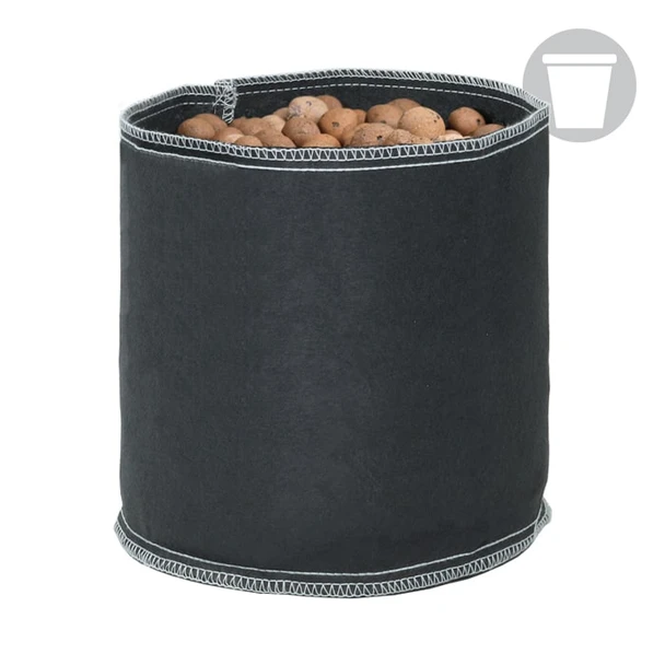 65 Gal Black Grow1 Fabric Pot