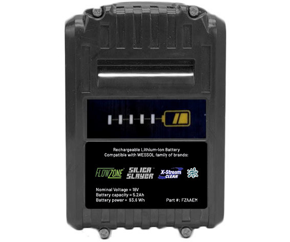 FlowZone Battery for Typhoon, Monsoon & Volt ES Sprayers FZBAT100