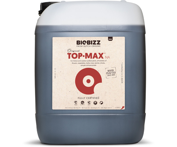 BioBizz Top-Max, 10 L (CA and OR only)