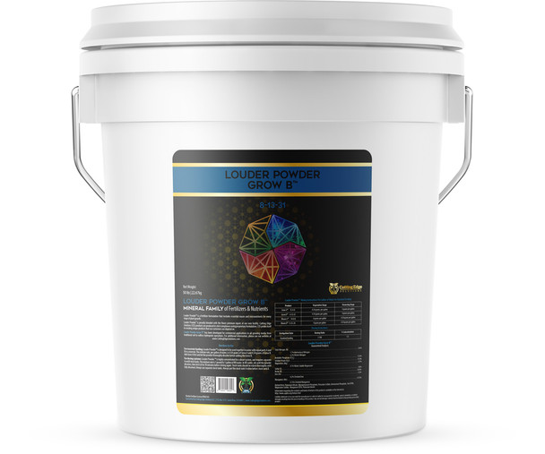 Cutting Edge Solutions Louder Powder Grow B (8-13-31), 50 lb Bucket
