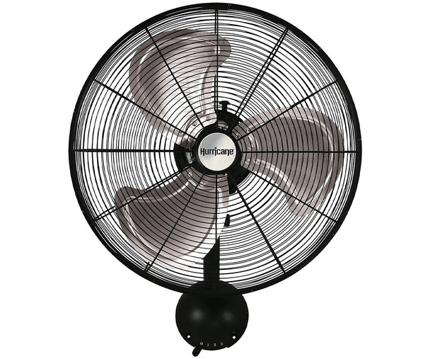 Hurricane Pro High Velocity Oscillating Metal Wall Fan 20"