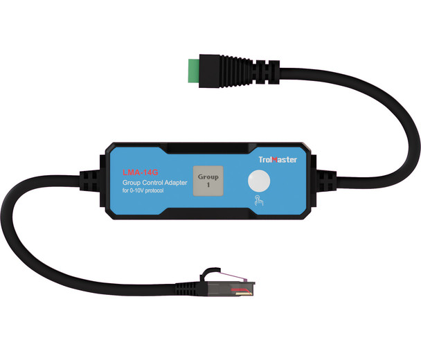 TrolMaster Group Control Lighting Adapter, for 0-10V protocol (LMA-14G)