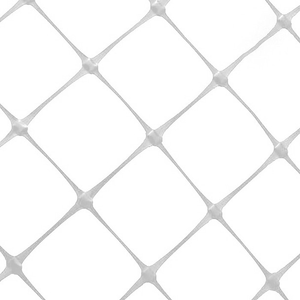 VineLine Durable Plastic Trellis Netting White Roll 5ft x