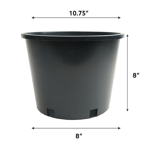 3 Gallon Squat Injection Nursery Pot