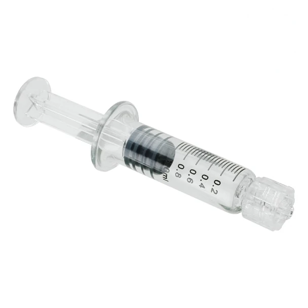 1ML Glass Syringe Applicator Luer Lock Vape (100-pack)