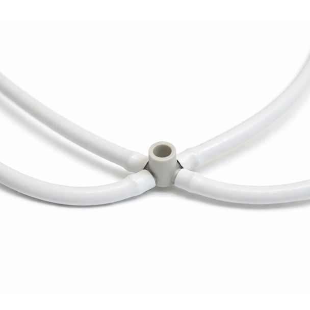 GROW1 4-Way Flat MOD Manifold w/ Drip Stakes & Tubing 36"