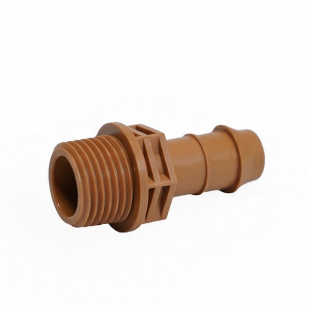 GROW1 1/2" MPT Male Thread Connector 17mm Adapter