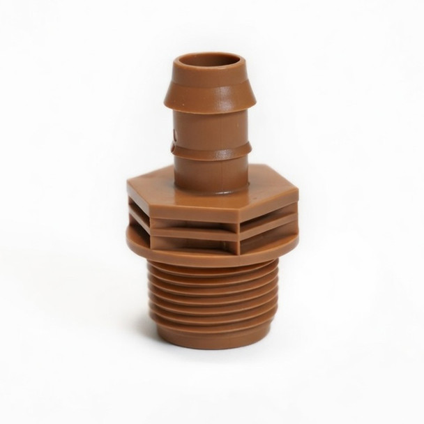 GROW1 3/4" MPT Male Thread Connector 17mm Adapter