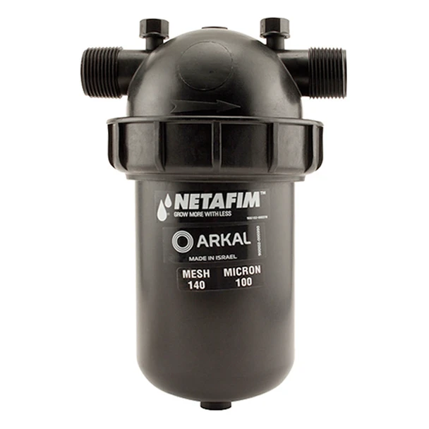 Netafim Manual Disc Filter 1in MPT x MPT 140 Mesh 5-26GPM