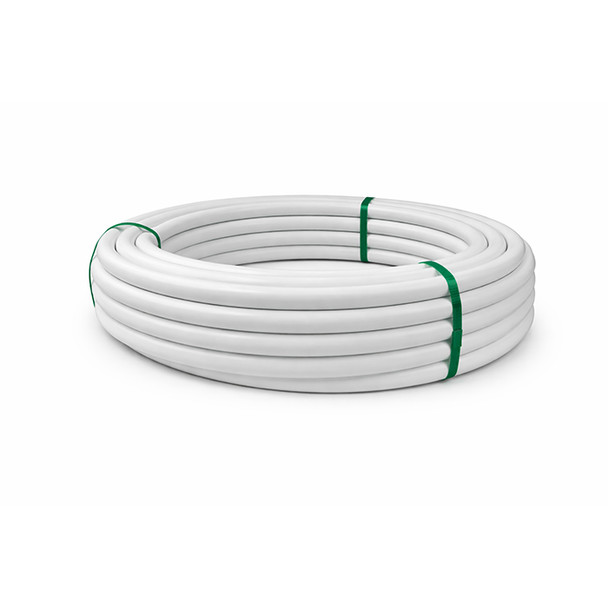 GROW1 UV Bright White Polyethylene Tubing 3/4" (0.82" ID x 0.94" OD) 100' Roll