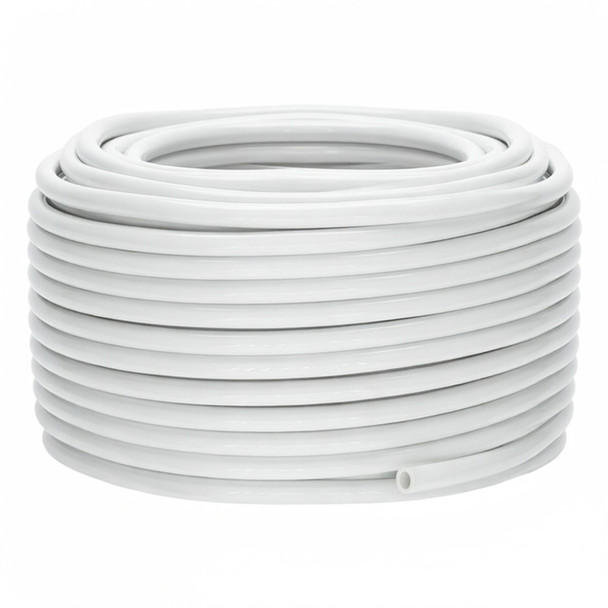 GROW1 White Vinyl Tubing I.D. 3/16in x 50ft