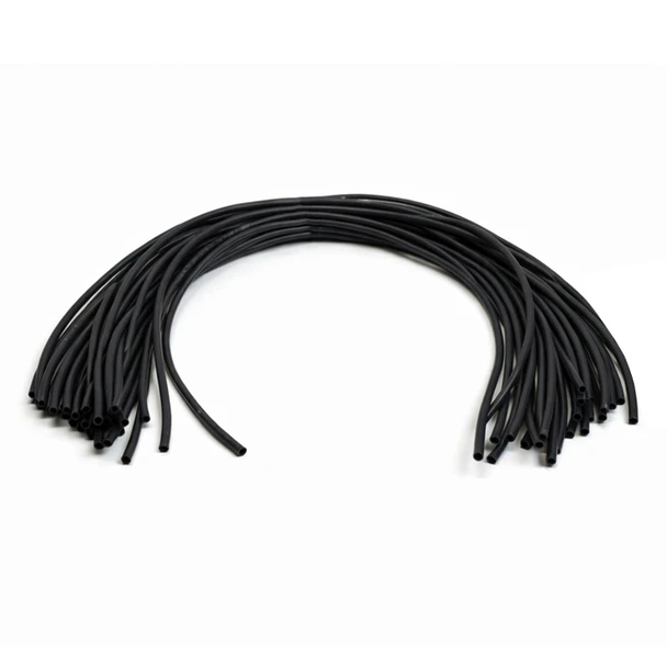 GROW1 Pre-Cut 36 Black Vinyl Irrigation Whips - I.D. 3/16in