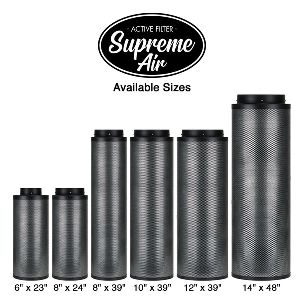 SupremeAir Australian Carbon Filter 10” x 39” 1400CFM