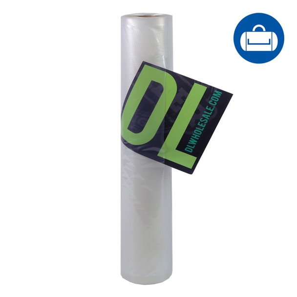 NatureVac Vacuum Seal Bags All Clear 15in x 19.5ft (2