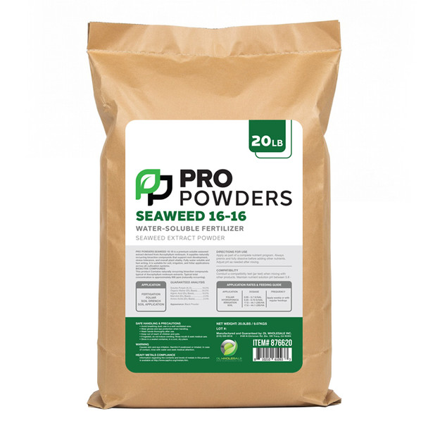 Pro Powders Seaweed 16-16 (Seaweed Extract Powder) 20lbs