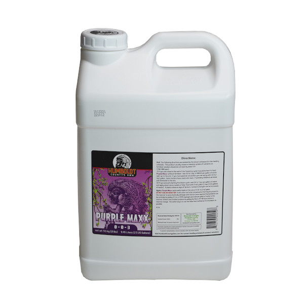 Humboldt County's Own Purple Maxx 2.5 Gal