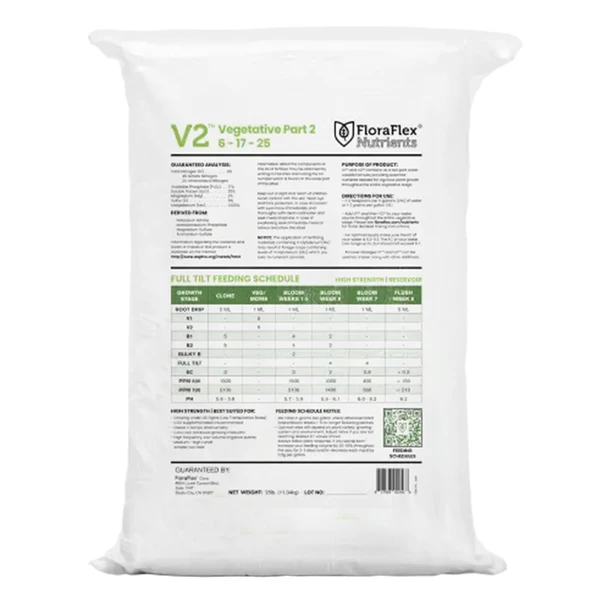 FloraFlex Nutrients - V2™ | 25lb (BAG)