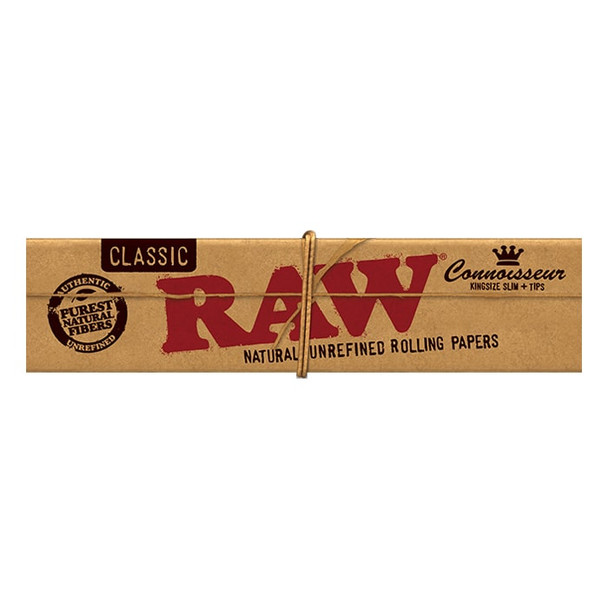 RAW Classic Connoisseur Papers Kingsize Slim 32 Leaves/Pack