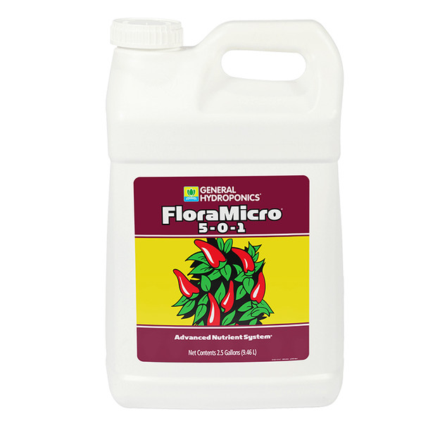 General Hydroponics FloraMicro 2.5 Gallon