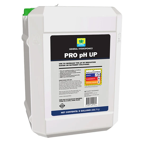 General Hydroponics PRO pH Up 6 Gallon