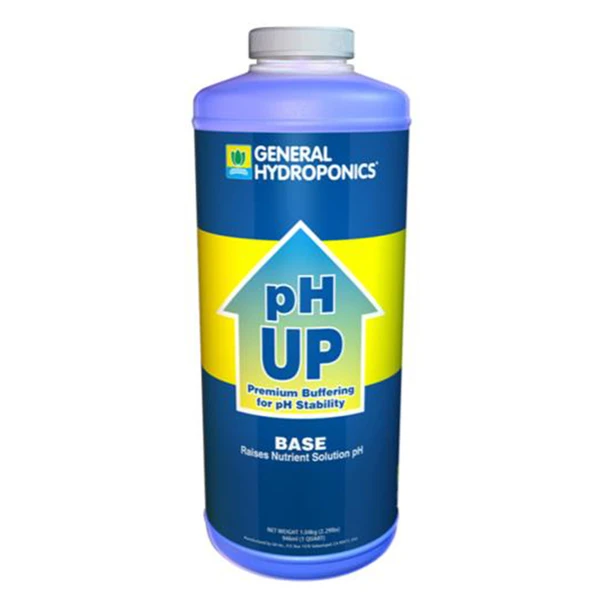 General Hydroponics pH Up 1 Quart