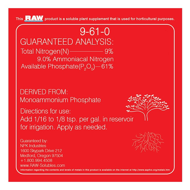 NPK RAW Phosphorus 25lbs
