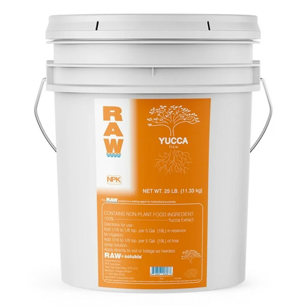 NPK RAW Yucca 25lbs