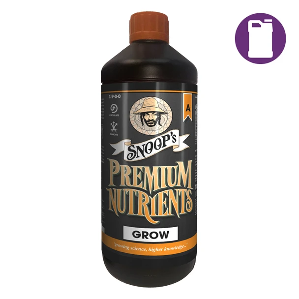 Snoop's Premium Nutrients Grow A Coco 5ltr 3.2-0-0