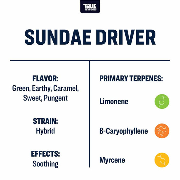 True Terpenes Sundae Driver Profile 15ml