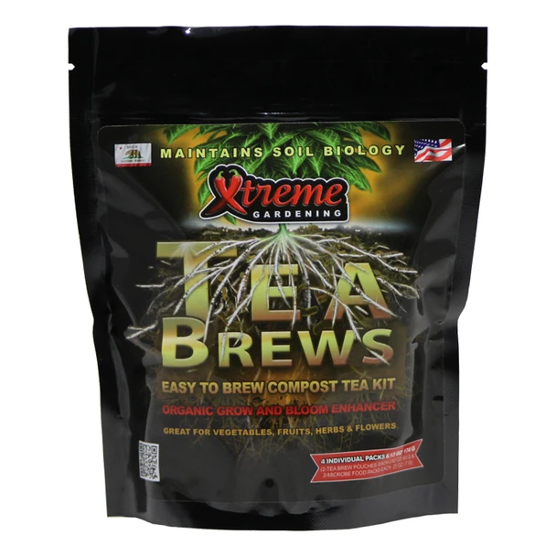 Xtreme Gardening Xtreme Tea Brews easy-to-use compost tea
